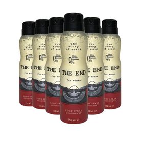 The End 6x150 ml Kadın Deodorant