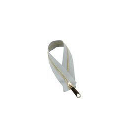 The Fabric Yarn Açık Gri Gold 50 cm Fermuar