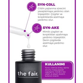 The Fair 30 ML Lift-Up Now Sıkılaştırıcı Yaşlanma Karşıtı Cilt Serumu