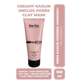 The Fair Creamy Kaolin 100 ml Gözenek Temizleyici Kil Maskesi
