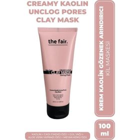 The Fair Creamy Kaolin 100 ml Gözenek Temizleyici Kil Maskesi