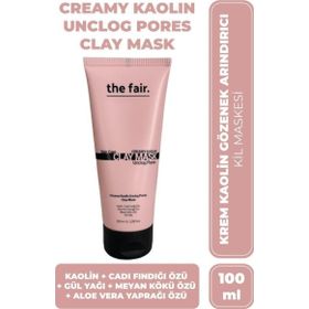 The Fair Creamy Kaolin 100 ml Gözenek Temizleyici Kil Maskesi
