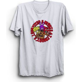 The Fame 5Naf Fnaf Circle Oyun Game Beyaz Kadın T-shirt