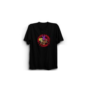 The Fame 5Naf Fnaf Circle Oyun Game Siyah Kadın T-shirt