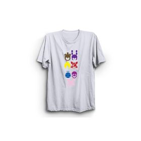 The Fame 5Naf Fnaf Vector Oyun Game Beyaz Kadın T-shirt