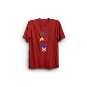 The Fame 5Naf Fnaf Vector Oyun Game Kırmızı Kadın T-shirt