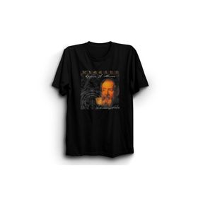 The Fame A Blend of Symphonic And Death Metal Hagg Eppur Si Muove Rock Metal Grup Siyah Kadın T-shirt