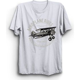 The Fame Airforce Aeroplane Aircraft Uçak Airplane Pilot Beyaz Kadın T-shirt