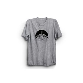 The Fame Akrep VCTR02 Rock Metal Müzik Grubu Gri Kadın T-shirt