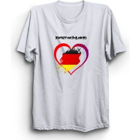 The Fame Almanya Germany Deutschland Beyaz Kadın T-shirt
