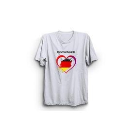 The Fame Almanya Germany Deutschland Beyaz Kadın T-shirt