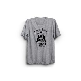 The Fame Angel Witch Rock Metal Müzik Grubu Gri Kadın T-shirt