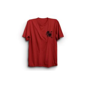 The Fame Aslan Burcu Leo Astroloji Kırmızı Kadın T-shirt
