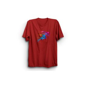 The Fame Atletizm Atlet Spor Athletics Athlete Atletika Koşu Running Kırmızı Kadın T-shirt