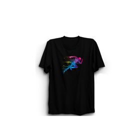 The Fame Atletizm Atlet Spor Athletics Athlete Atletika Koşu Running Siyah Kadın T-shirt