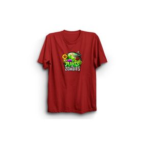 The Fame Bitkiler ve Zombiler Kırmızı Kadın T-shirt
