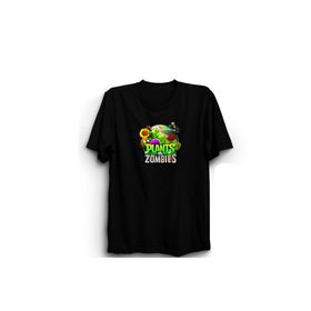 The Fame Bitkiler ve Zombiler Siyah Kadın T-shirt