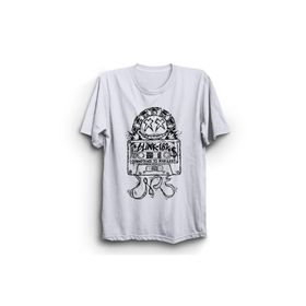 The Fame Blink Casette Rock Metal Beyaz Kadın T-shirt