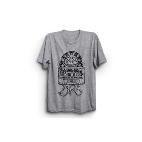 The Fame Blink Casette Rock Metal Gri Kadın T-shirt