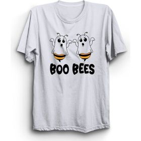 The Fame Boo Bees Arı Mizah Beyaz Kadın T-shirt