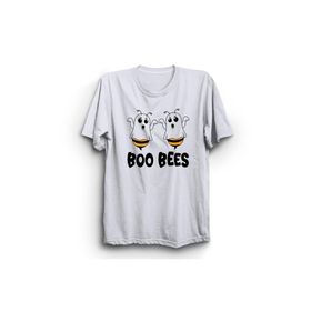 The Fame Boo Bees Arı Mizah Beyaz Kadın T-shirt