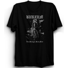 The Fame Bur True Norwegian Black Metal Rock Metal Müzik Grubu Siyah Kadın T-shirt