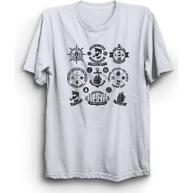The Fame Çapa Denizci Kaptan Dümen Gemi Gemici Anchor Sailor Beyaz Kadın T-shirt