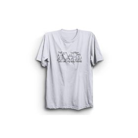 The Fame Cats Are My Only Friends Kediler Benim Tek Dostumdur Kedi Beyaz Kadın T-shirt