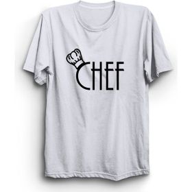The Fame Chef Şef Aşçı Cook Beyaz Kadın T-shirt