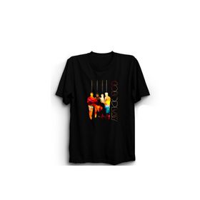 The Fame Cold DK333 Rock Metal Müzik Grubu Siyah Kadın T-shirt