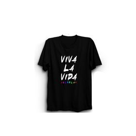 The Fame Cold Viva La Vida Rock Metal Grup Siyah Kadın T-shirt
