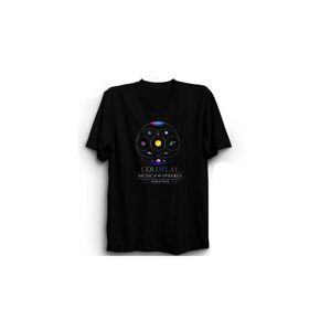 The Fame Coldp World Tour Rock Metal Müzik Grup Siyah Kadın T-shirt