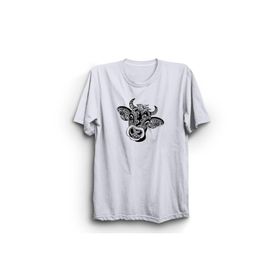The Fame Cute Cow Sevimli İnek Beyaz Kadın T-shirt
