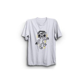 The Fame Dancing Radio Rock Metal Head Beyaz Kadın T-shirt