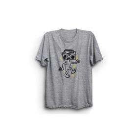 The Fame Dancing Radio Rock Metal Head Gri Kadın T-shirt