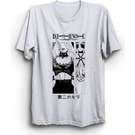 The Fame Death Note Ix Anime Beyaz Kadın T-shirt
