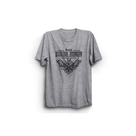 The Fame Dimmu Eonian Rock Metal Müzik Grubu Gri Kadın T-shirt