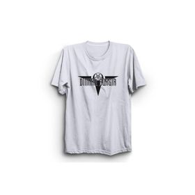 The Fame Dimmu Logo V2 Rock Metal Müzik Grubu Beyaz Kadın T-shirt