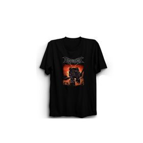 The Fame Dismember Rock Metal Müzik Grubu Siyah Kadın T-shirt
