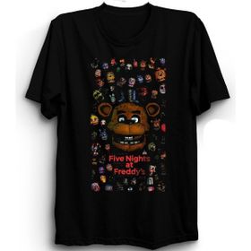 The Fame Fnaf 5Naf Oyun Siyah Kadın T-shirt