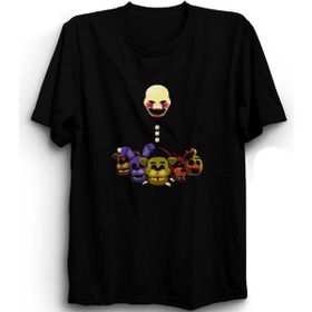 The Fame Fnaf 5Naf Oyun Siyah Kadın T-shirt