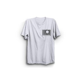 The Fame Freedom Barkod Özgürlük Beyaz Kadın T-shirt
