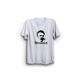 The Fame Friedrich Nietzsche Ubermensch Filozof Beyaz Kadın T-shirt