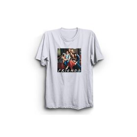 The Fame Friends Ressamlar Mizah Beyaz Kadın T-shirt