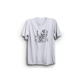The Fame Ganeşa Şiva Ganesha Shiva Hanuman Hinduizm Hint Beyaz Kadın T-shirt