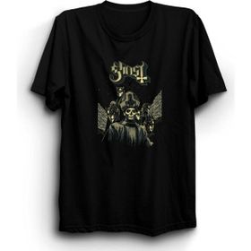 The Fame Ghost VII Rock Metal Grup Siyah Kadın T-shirt
