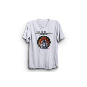 The Fame God Astronaut GIAA V2 Rock Metal Müzik Beyaz Kadın T-shirt