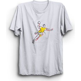 The Fame Handball Hentbol Beyaz Spor Kadın T-shirt