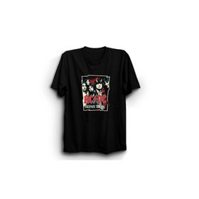 The Fame Highway To Hell DK04 Rock Metal Müzik Grubu Siyah Kadın T-shirt
