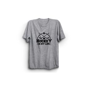 The Fame Hockey Hokey Spor Gri Kadın T-shirt